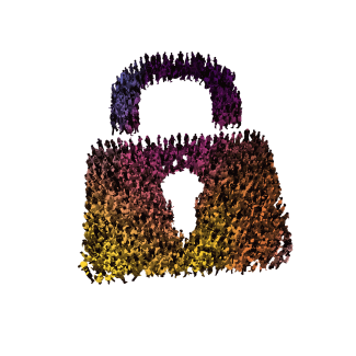 Multicolored lock
