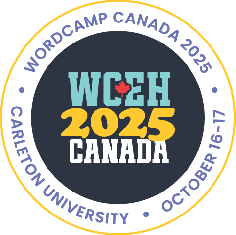 wordcamp canada 2025 badge