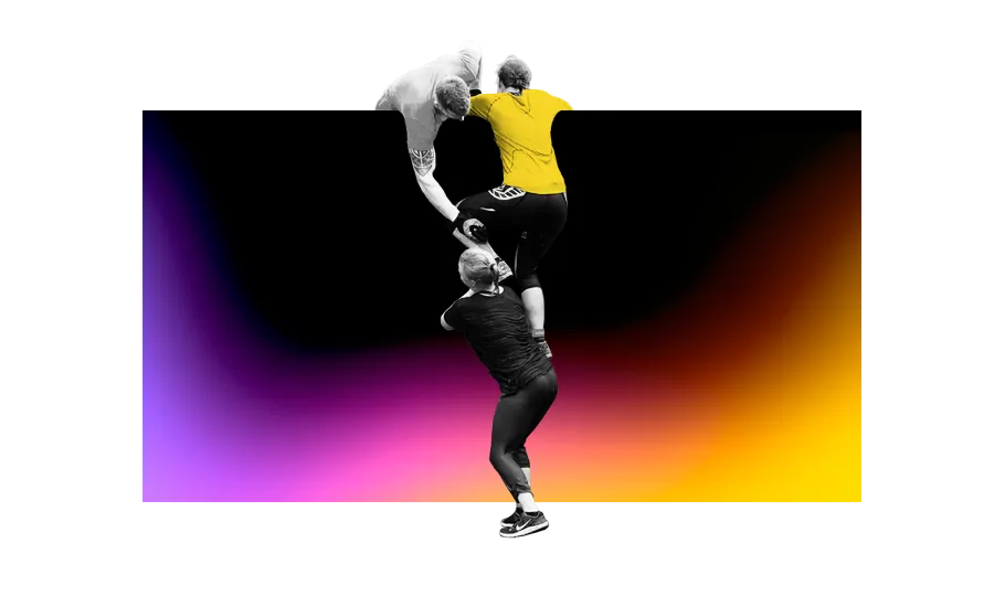 Climbing team