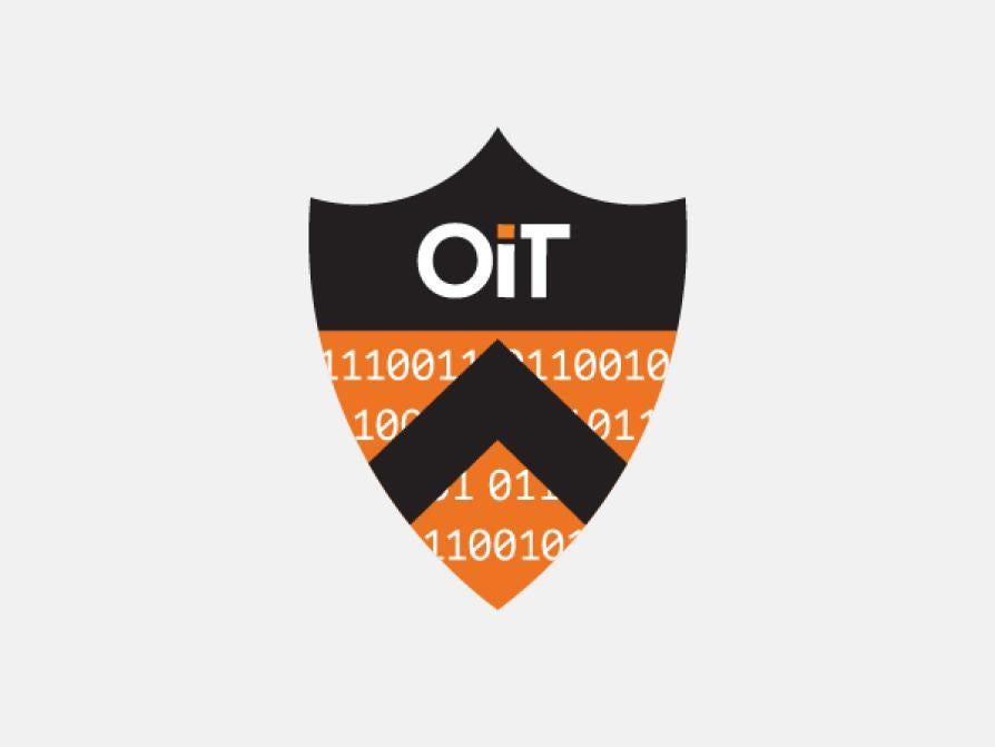  Princeton OIT logo on white