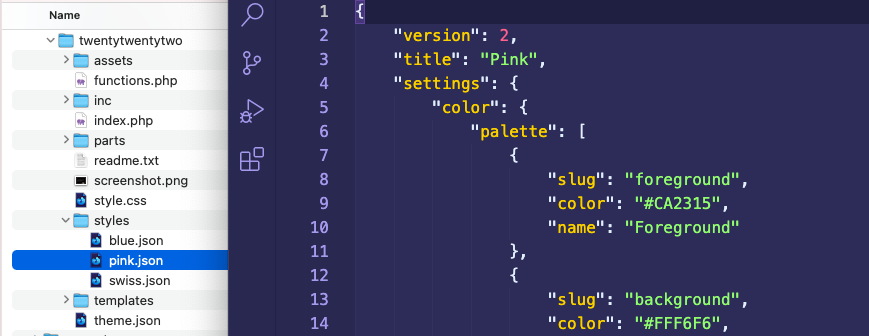 HTML Coding Example