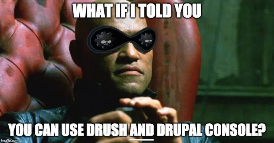 Morpheus Drush Console Meme