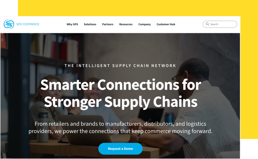 SPS Commerce homepage