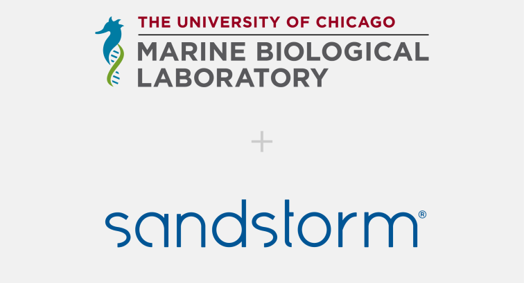 Marine Biological Labratory and Sandstrom Logos