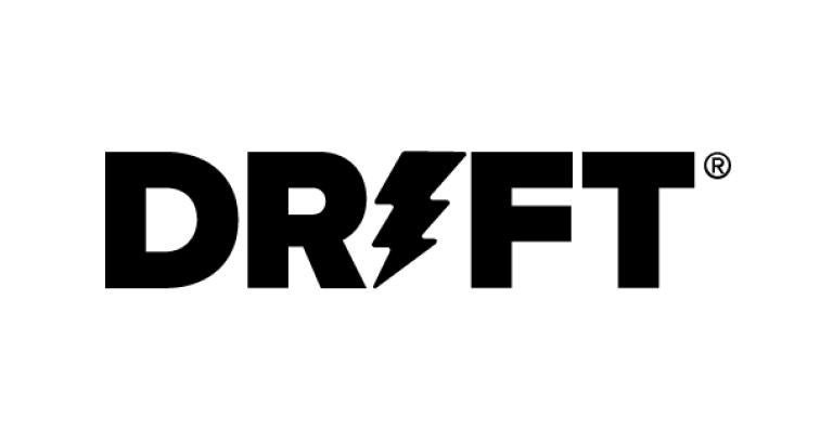Drift's logo on white