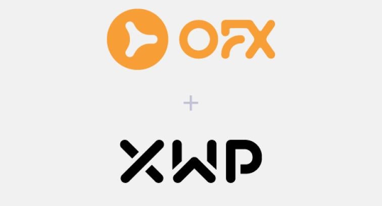 OFX and XWP logos on the white background