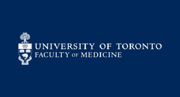 University of Toronto logo on blue