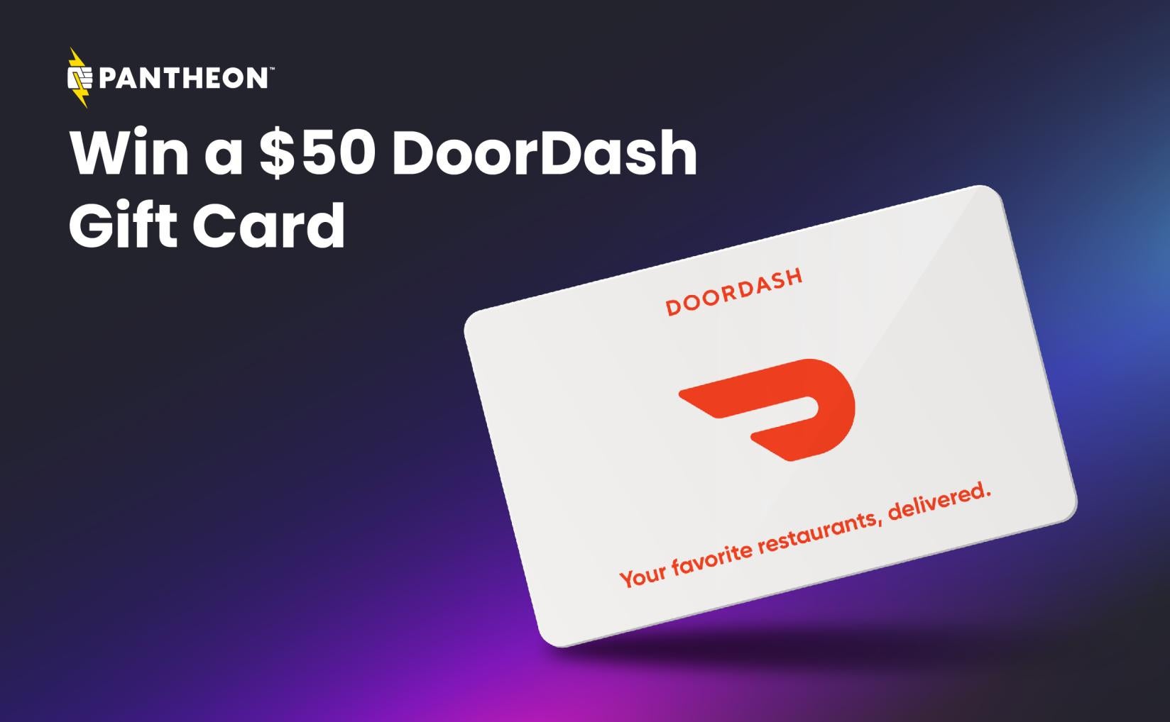 Drupal GovCon 25 - $50 DoorDash Raffle