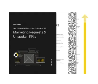 Thumbnail showing the cover page for the eBook titled "Marketing Requests & Unspoken KPIs"