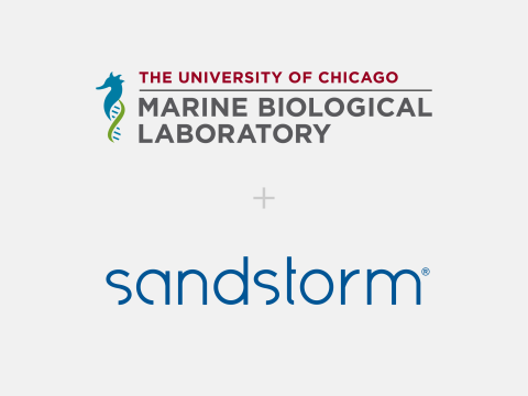 Marine Biological Labratory and Sandstrom Logos