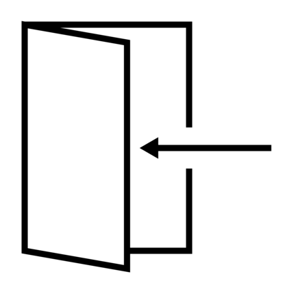 An icon featuring log forwarding