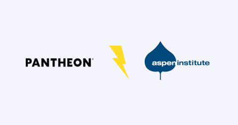 Aspen Institute and Pantheon logos on white