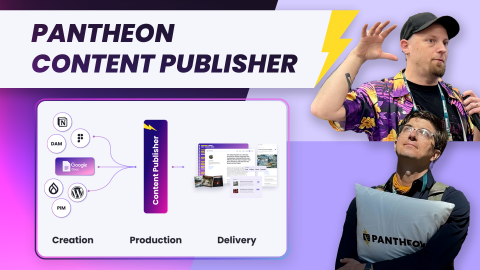 livestream pantheon content publisher