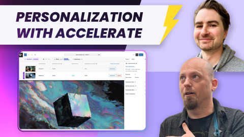 personalization with accelerate