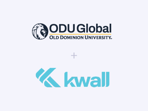 ODU Global and KWALL logos on white