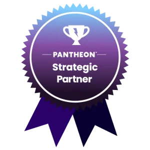 Pantheon Partner Level 4 badge