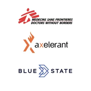 DWB, Axelerant, & Blue State logos