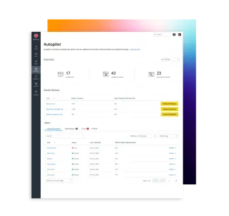 Screenshot of Autopilot product UI