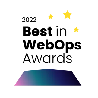 Best in WebOps Awards logo