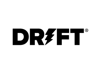 Drift's logo on white