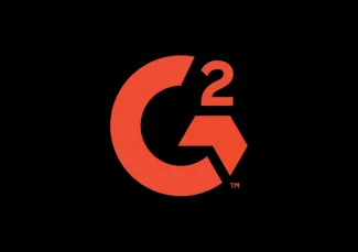 G2 logo with black background