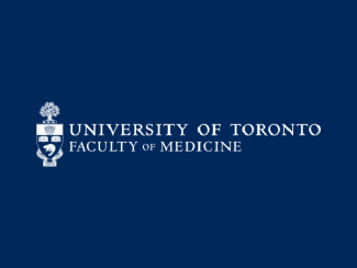 University of Toronto logo on blue