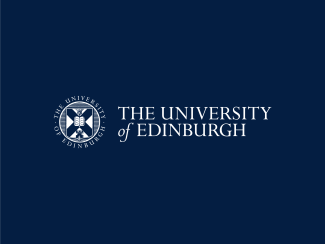 University of Edinburgh logo on blue