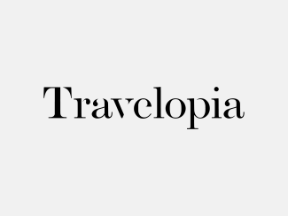 Travelopia logo on white