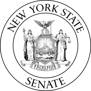 NY Senate logo on white