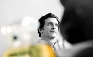 Man looking off into distance